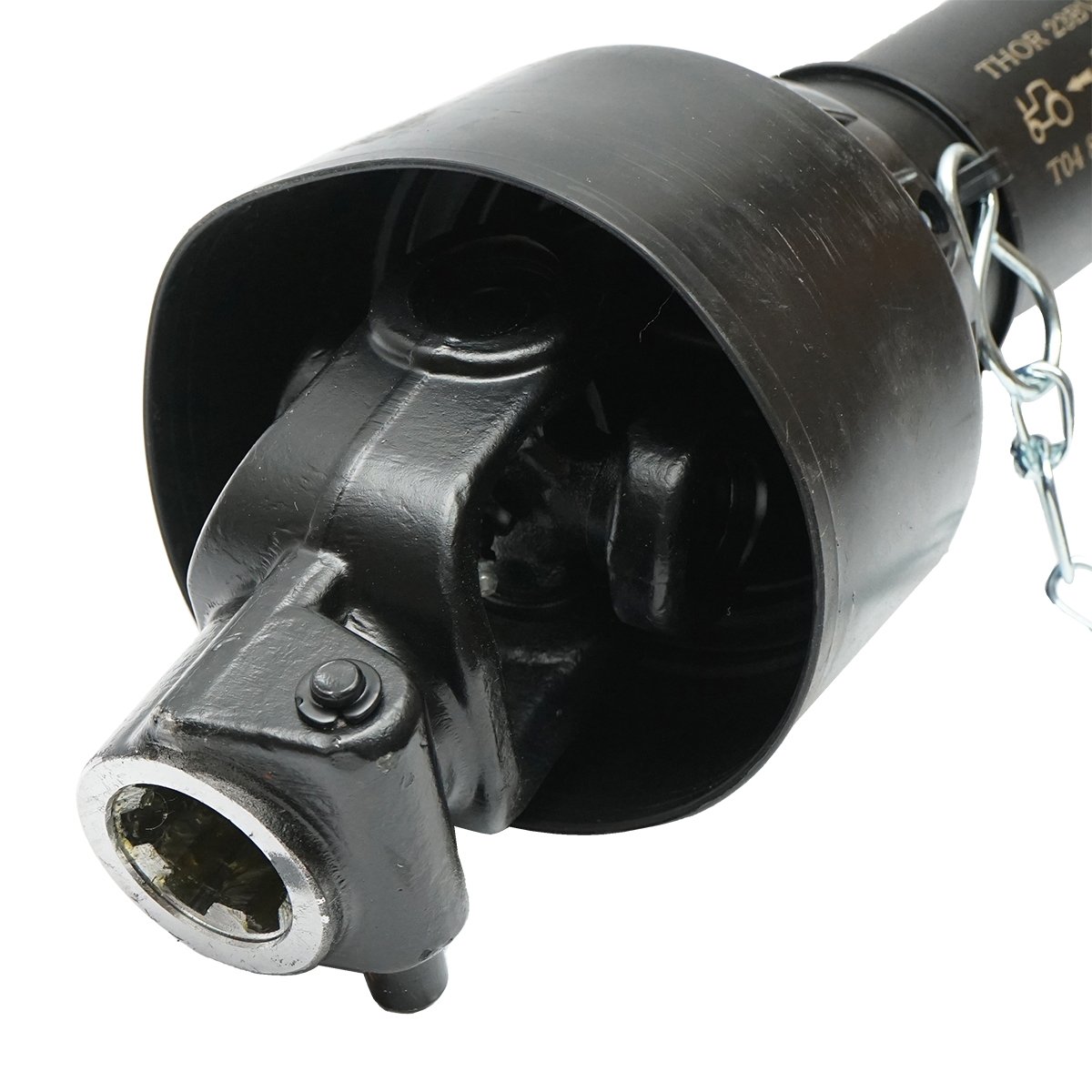 Cardan 850 mm T4 cu clichet universal cruce 27x74,6 (teava triunghiulara) 1 3/8 Z=6